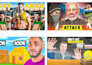 create professional, minimalist youtube thumbnails